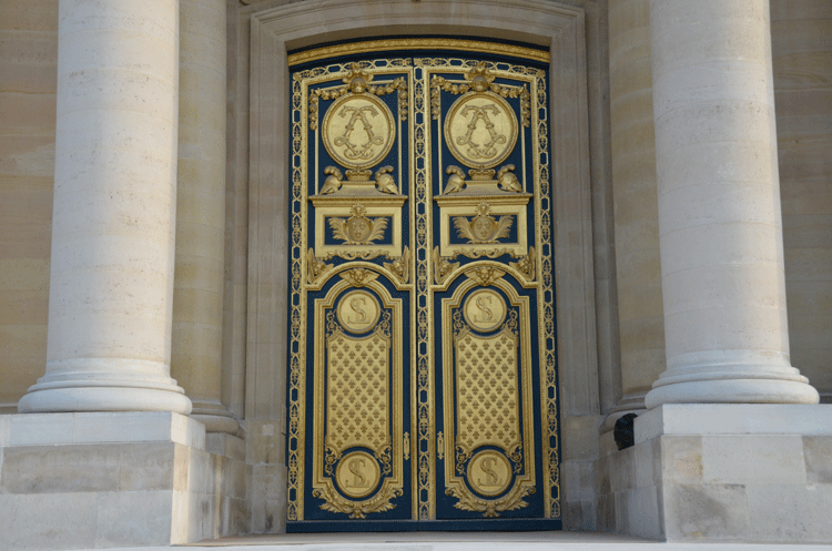 Dörren till Invaliddomen, Paris